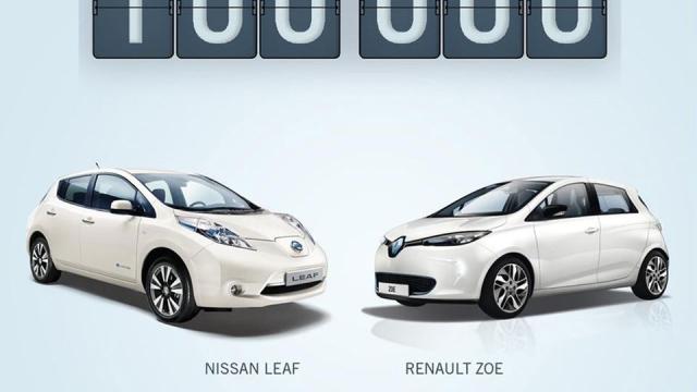 RENAULT-NISSAN: 100.000 veicoli elettrici