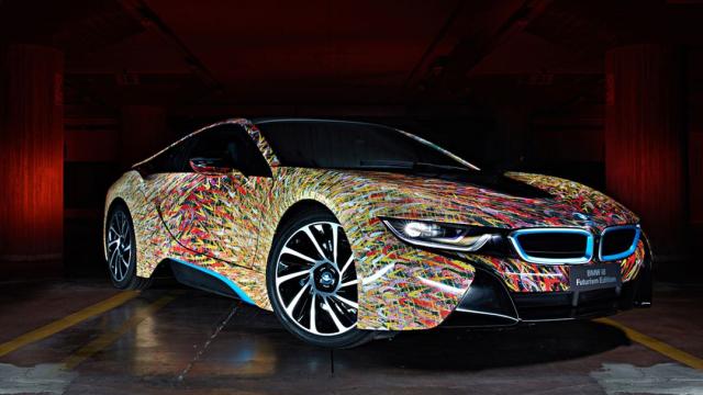 La BMW i8 “futurista”