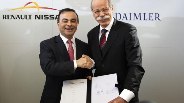 Daimler e Alleanz Renault-Nissan