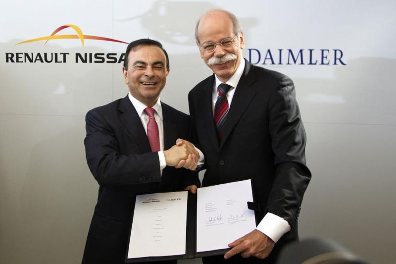 Daimler e Alleanz Renault-Nissan