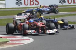GP d’Inghilterra Vince Webber, Alonso 2°