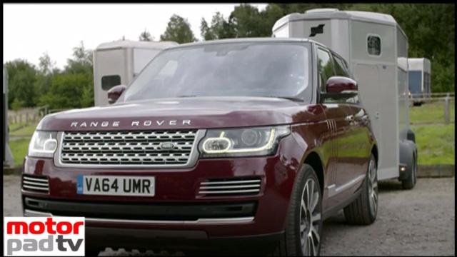Land Rover e il Transparent Trailer