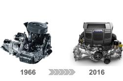 50 anni di motore boxer Subaru