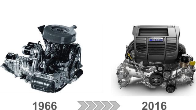 50 anni di motore boxer Subaru