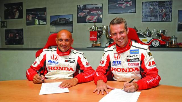 Tarquini e Monteiro Piloti Honda nel WTCC 2013