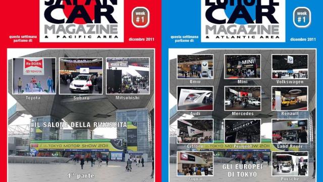 Week #1 - Dicembre JapanCar e EuropeCar Magazine