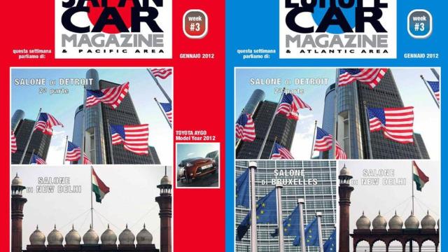 Week #3 - Gennaio JapanCar e EuropeCar Magazine