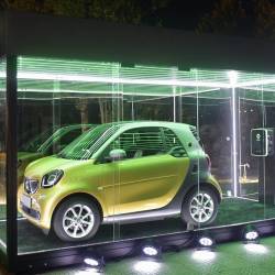 Smart Electric Drive by night