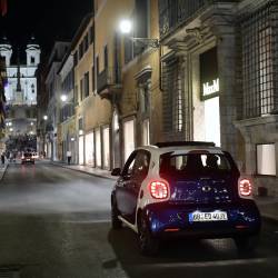 Smart Electric Drive by night