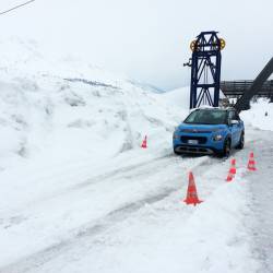 Citroen C3 Aircross test sulla neve